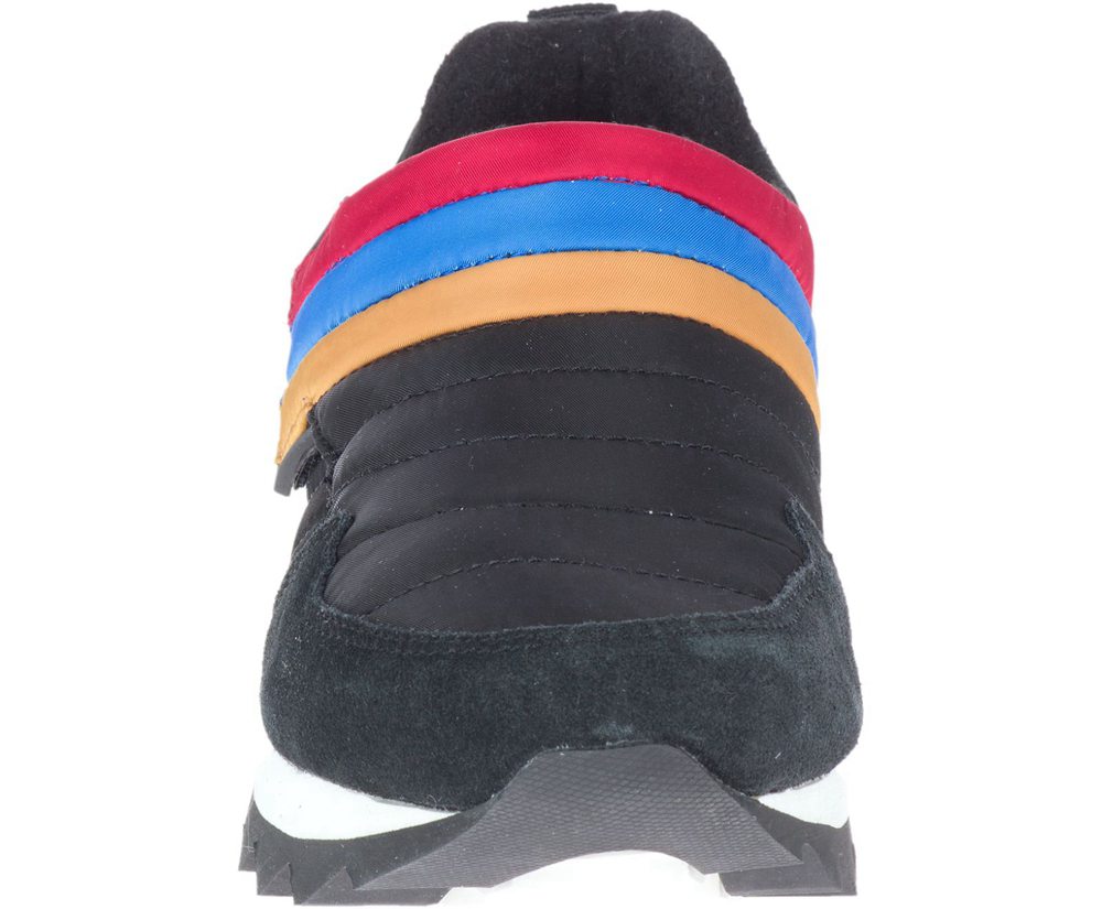 Merrell Sneakers Black - Alpine Moc Strap Polar - Womens 89ETORFDM
